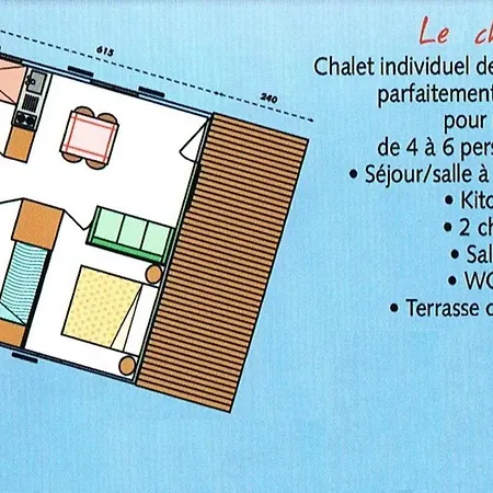Chalet Mimosa Pour 6 Prix Semaine Blavignac